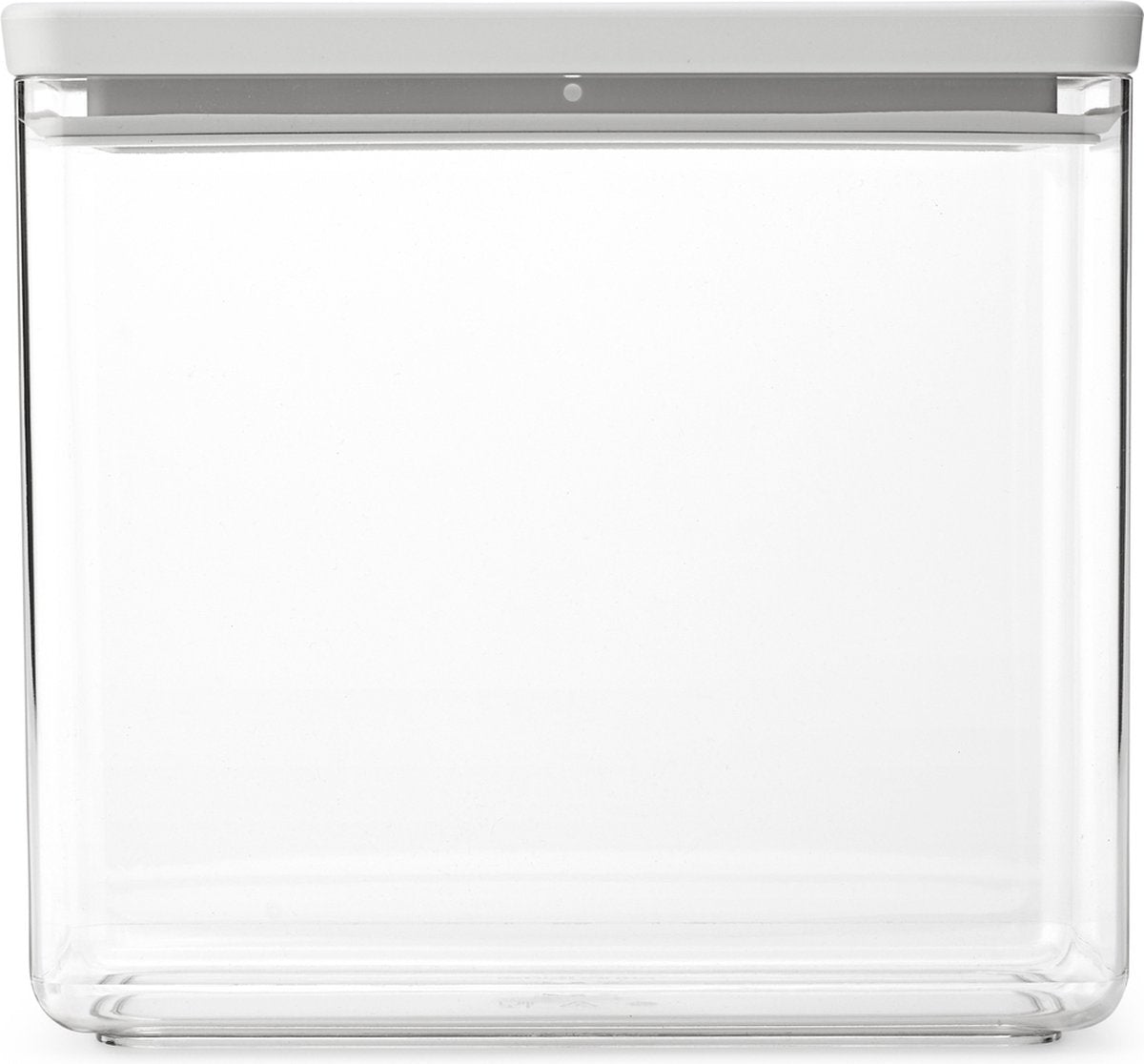 Brabantia tasty+ voorraadbus - stapelbaar - 3,5 l - light grey