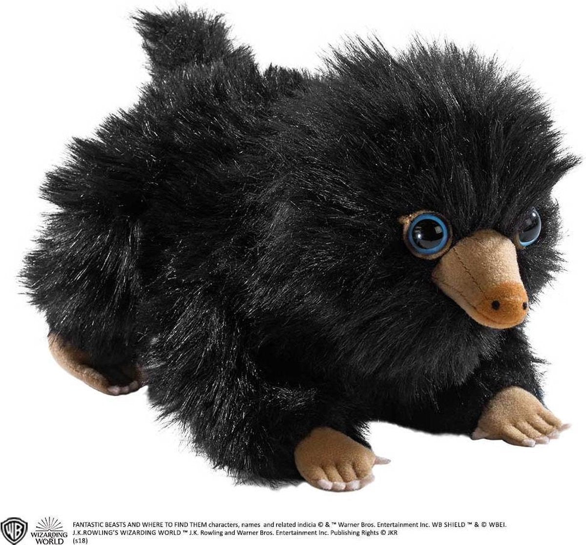 The noble collection harry potter: fantastic beasts - black baby niffler plush
