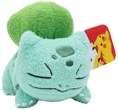Jazwares pokémon sleeping cuddly toy figure bulbasaur 12 cm cuddly toys