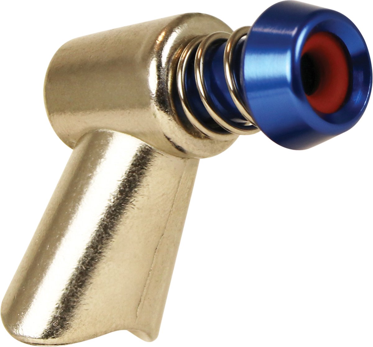 Cabezal de bomba de co2 Dresco - para cartuchos de co2 de 16 a 25 gramos - para todo tipo de válvulas de bicicleta - inflado rápido a alta presión - con conexión de rosca de co2 - sin cartucho de co2