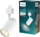 Philips led philips easylink zilo - spot - gu10 fitting - maximaal wattage: 7w - wit - railverlichting