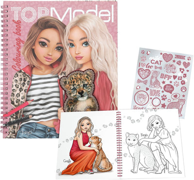 Depesche - topmodel kleurboek - leoheart