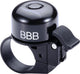 Bbb cycling bbb-11 loud clear bicycle bell - aluminum - 22.2 25.4 31.8mm handlebar diameters - black