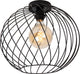 Lucide danza - lampada da soffitto (lampada da soffitto) - ø 40 cm - 1xe27 - nero