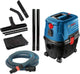 Bosch - industriële stofzuiger 1100 w, inhoud 15 l 06019e5100