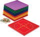 Learning resources educatief speelgoed 5 x 5 pin geoboards set van 10. - 3+