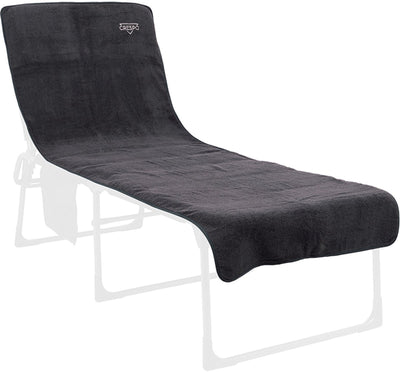 Crespo - coprisedia in spugna xl - lettini prendisole - grigio