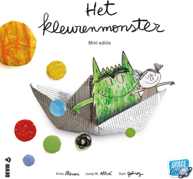 Asmodee space cow het kleurenmonster - nl.