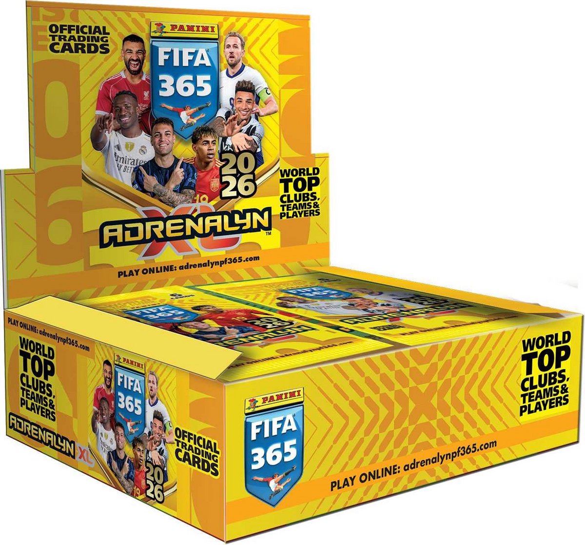 Panini s.p.a fifa 365 adrenalyn 2026 - panini display 24 packets trading cards