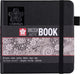 Cuaderno de bocetos Sakura 12 x 12 cm 80 páginas papel blanco crema 140g