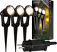 Briloner connect to shine - prikspot - set van 3 - tuinspot startset - tuinverlichting - ip65 - warm wit licht - 22.5x5x6 cm