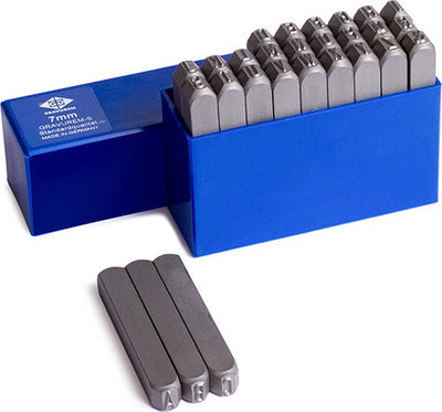 Gravurem slagletters 7mm