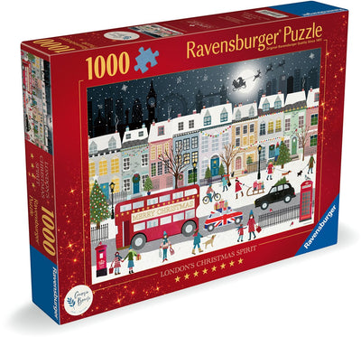 Ravensburger - Lo spirito natalizio di Londra - puzzle - 1000 pezzi