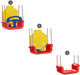 Kbt columpio para bebé modelo de crecimiento rojo amarillo