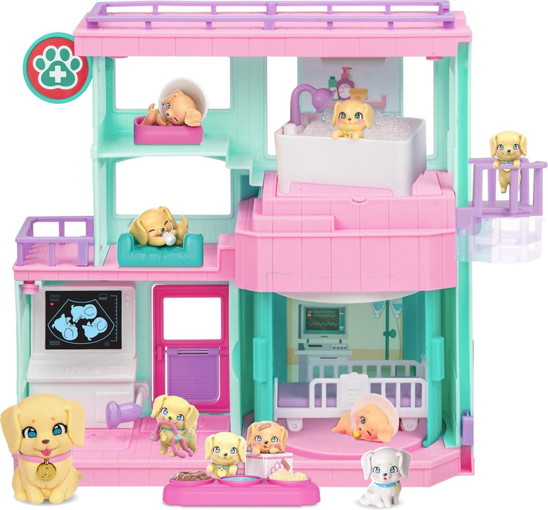 Spectron Little Live Pets Mama Suprise Family Hospital set