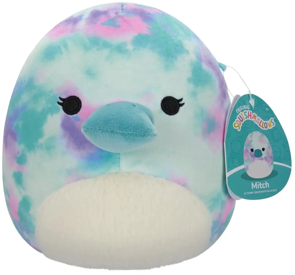 Peluche Squishmallows Mitch ornitorinco - 20 cm
