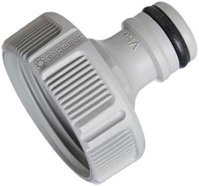 Sistema original Gardena - conexión para grifo de jardín - 33,3 mm - antisalpicaduras - resistente a las heladas