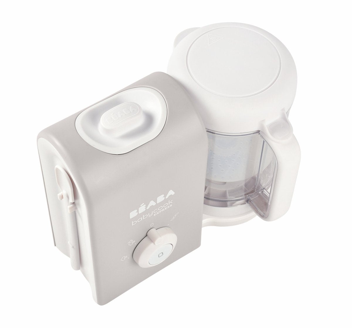 Béaba babycook express® - 4-in-1 stoomkoker - foodprocessor - eco express koken - babyvoeding bereider - grijs