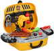 Valigia portautensili Eddy Toys - gialla - 24 accessori