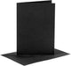 Buste per biglietti aziendali Creativ nere 10,5x15 cm 50 set
