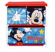 Portaoggetti Disney Topolino per giocattoli con 3 scomparti 53x30x60 cm
