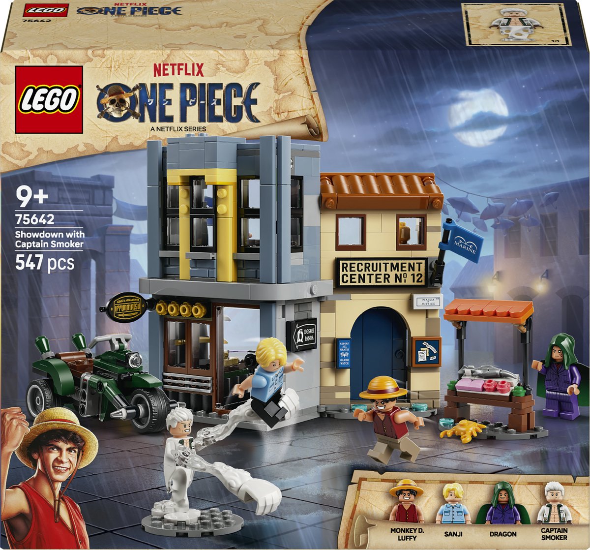 Lego one piece 75642 confrontatie met kapitein smoker