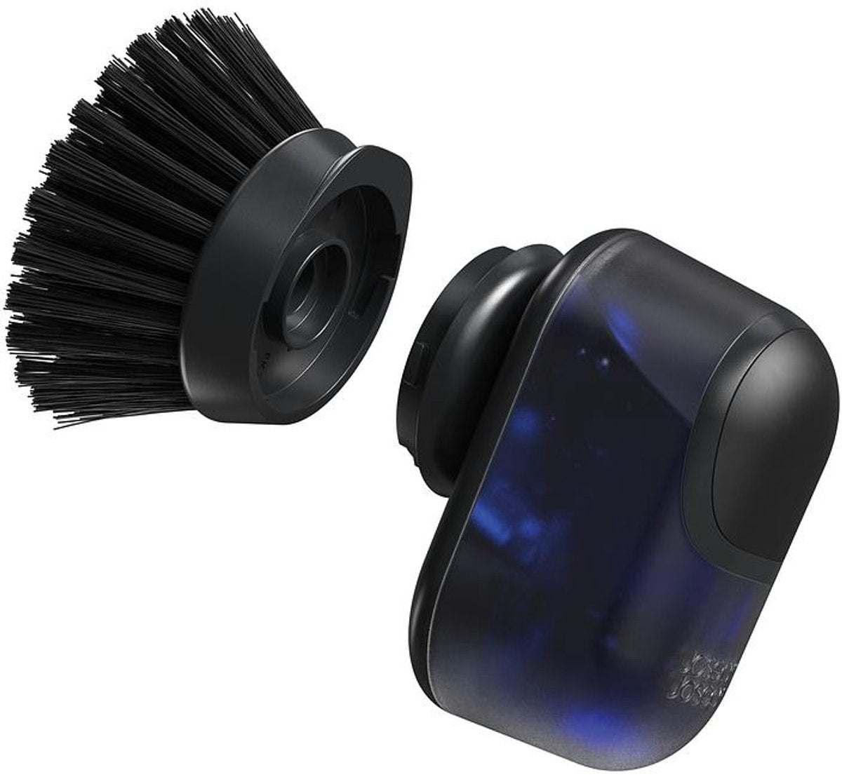 Joseph joseph - spazzola per palme sinktech con dispenser di sapone e supporto - acciaio inossidabile - trasparente -