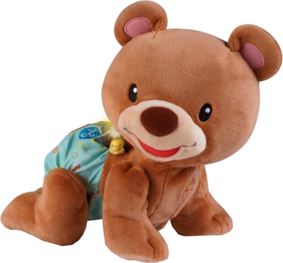 Orsetto in pelle Vtech Baby Crawling - giocattolo interattivo - peluche - per ragazzi e ragazze - regalo - da 9 a 36 mesi