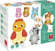 Goula jumbo - - magnetische puzzelstukken - boerderijdieren - puzzel - vanaf 1 jaar