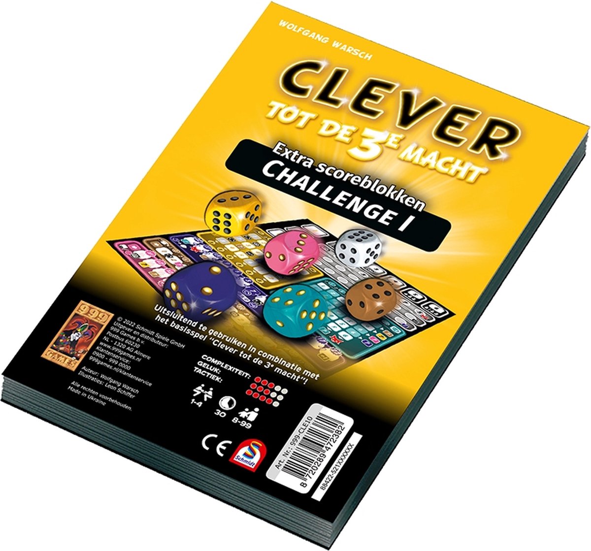 999 -GAMES SCOPEBLOKKEN CLEVER alla 3a Power Challenge