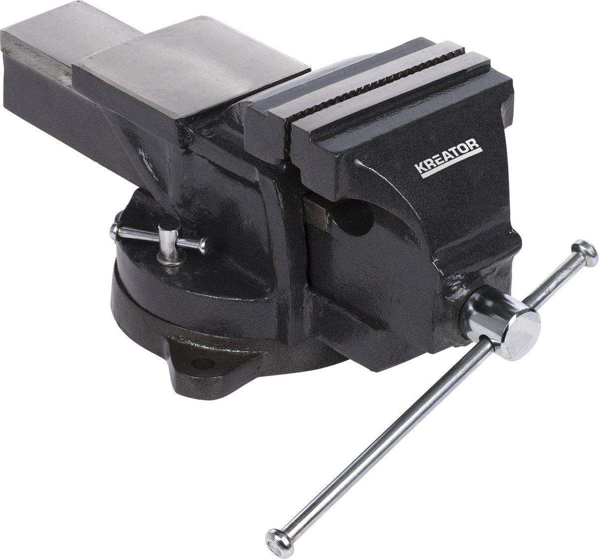 Morsa rotante Kreator krt554011 - 100mm - 7kg