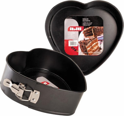 Ibili stampo apribile 'moka' cuore antiaderente 22 cm