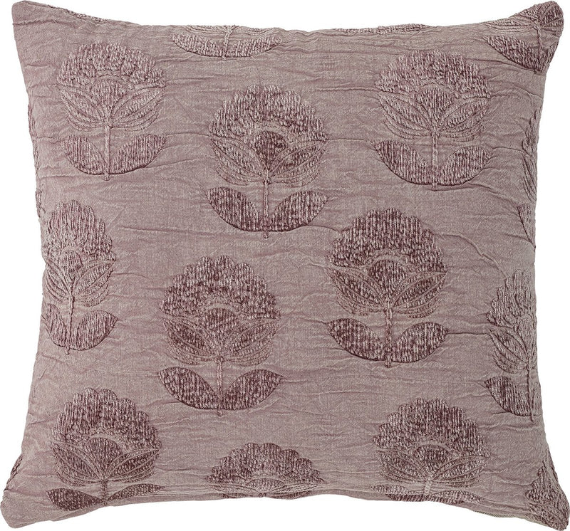 Cojín elona creative collection, gris, algodón
