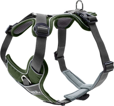 Pettorina Hunter divo verde grigio - pettorina per cani - l 72-100 cm