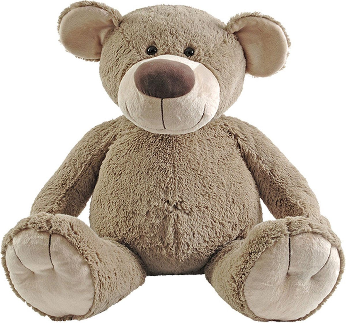 Peluche orso cavallo felice bella 55 cm - marrone - peluche per bambini