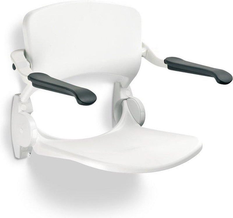 Handicare linido linido sedile doccia con braccioli e schienale
