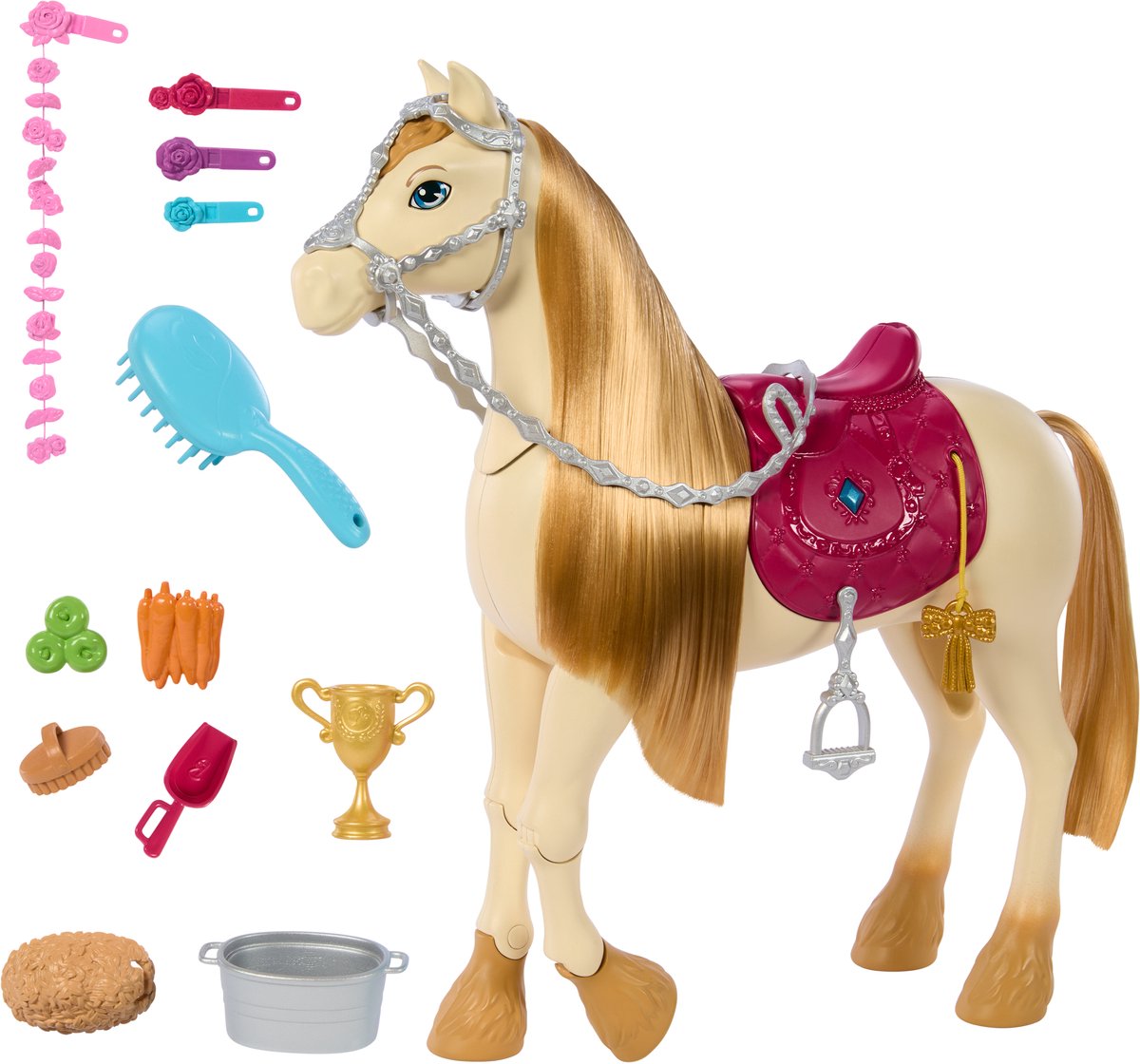 Barbie Family Horse Chase Funciones de caballos