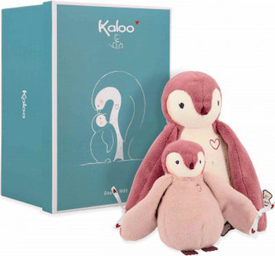 Kaloo complici – Pinguino rosa con cuscino in stoffa