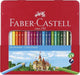 Faber Castell Faber Castell FC-115824 Pencil de color Faber-Castell Castle Hexagonal Metal Pouch con 24 piezas