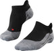 Falke tk5 invisible anti-blaar dun wol functioneel materiaal wandelsokken heren zwart - maat 44-45