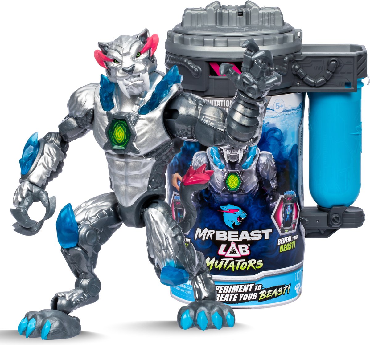 Mutatore MrBeast Lab Mutatore Action figure