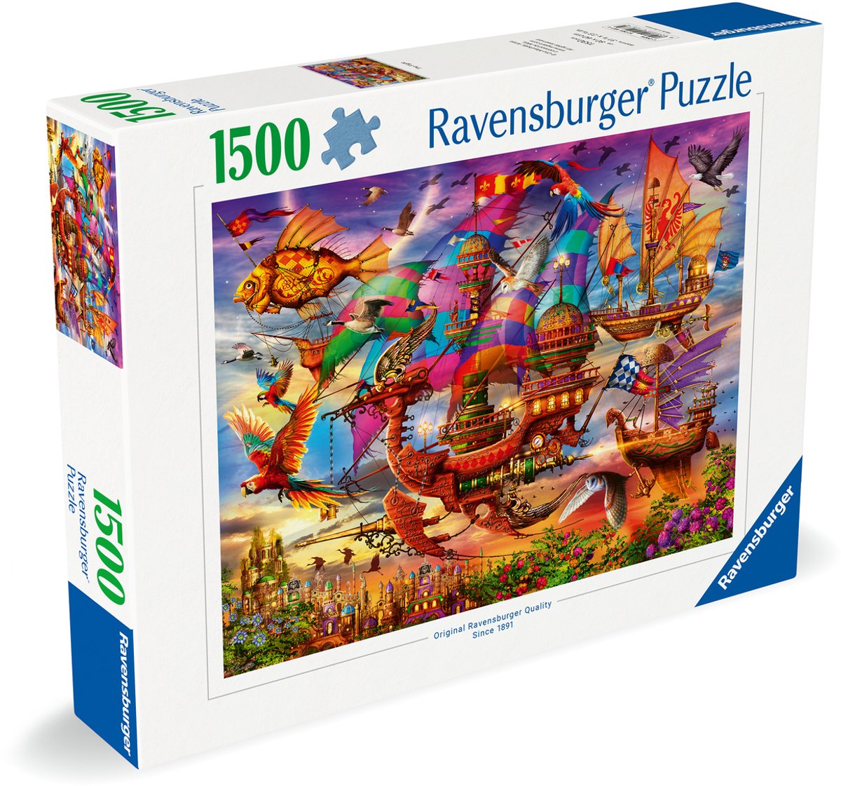Puzzle Ravensburger il volo - 1500 pezzi.