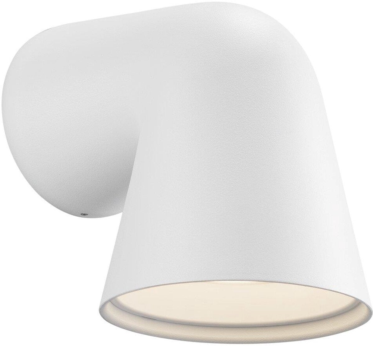 Nordlux front single - wandlamp - ip44 - gu10 - wit