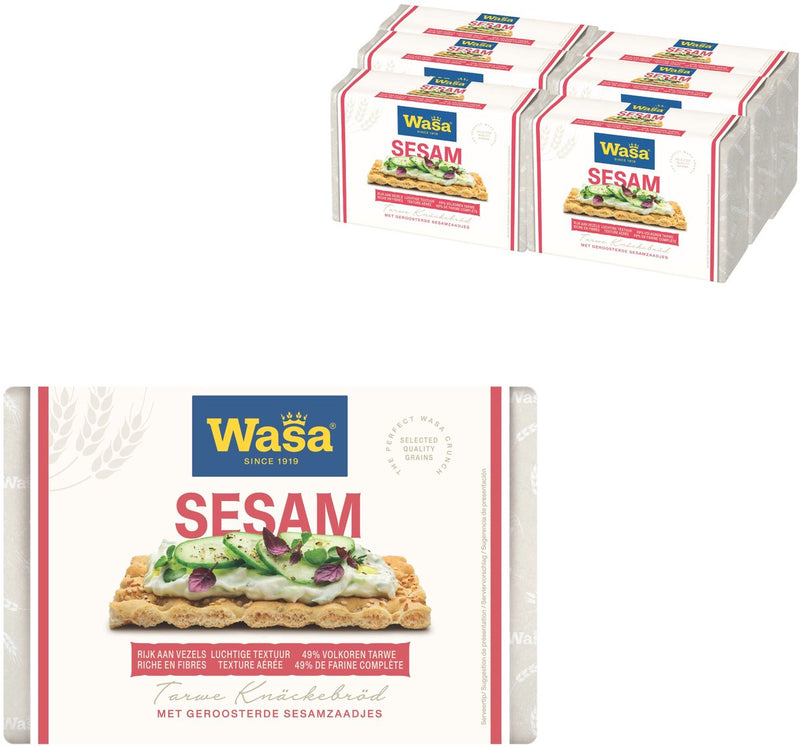 Pane croccante al sesamo Wasa - 6 x 250 g