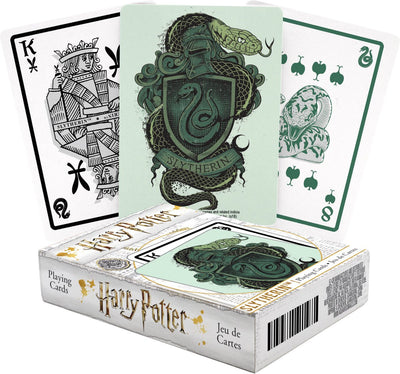 Carte da gioco Acquario Harry Potter Serpeverde - 54 carte