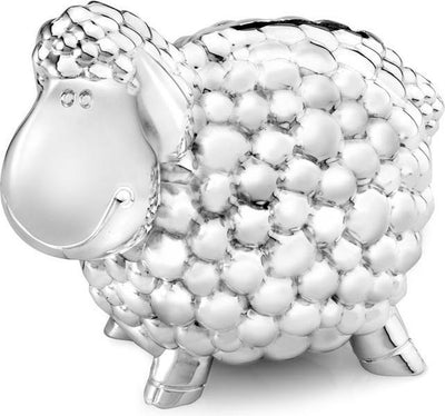 Zilverstad - money box sheep silver color