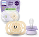 Philips avent ultra start – ciuccio in silicone BPA-free (0-6 mesi) – design simmetrico – 2 pezzi – scf075 13