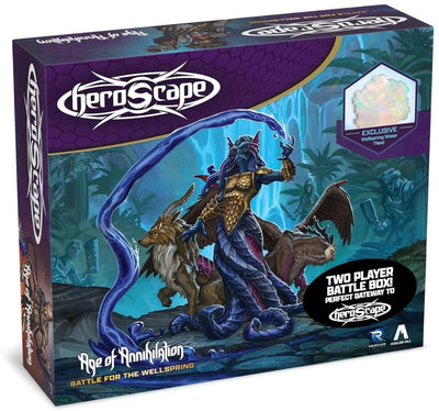 Asmodee heroscape gioco da tavolo battaglia per le miniature della scatola da battaglia Wellspring.