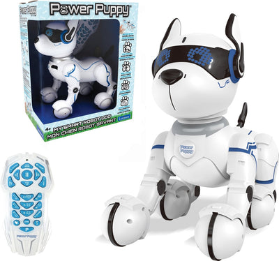 Lexibook current puppy – my smart robotic dog with programming function, dance, walk, movements, touch sensors and animal imitation, incl. remote control