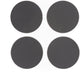 Vacavaliente - posavasos - juego de 4 piezas - gris - 10cm